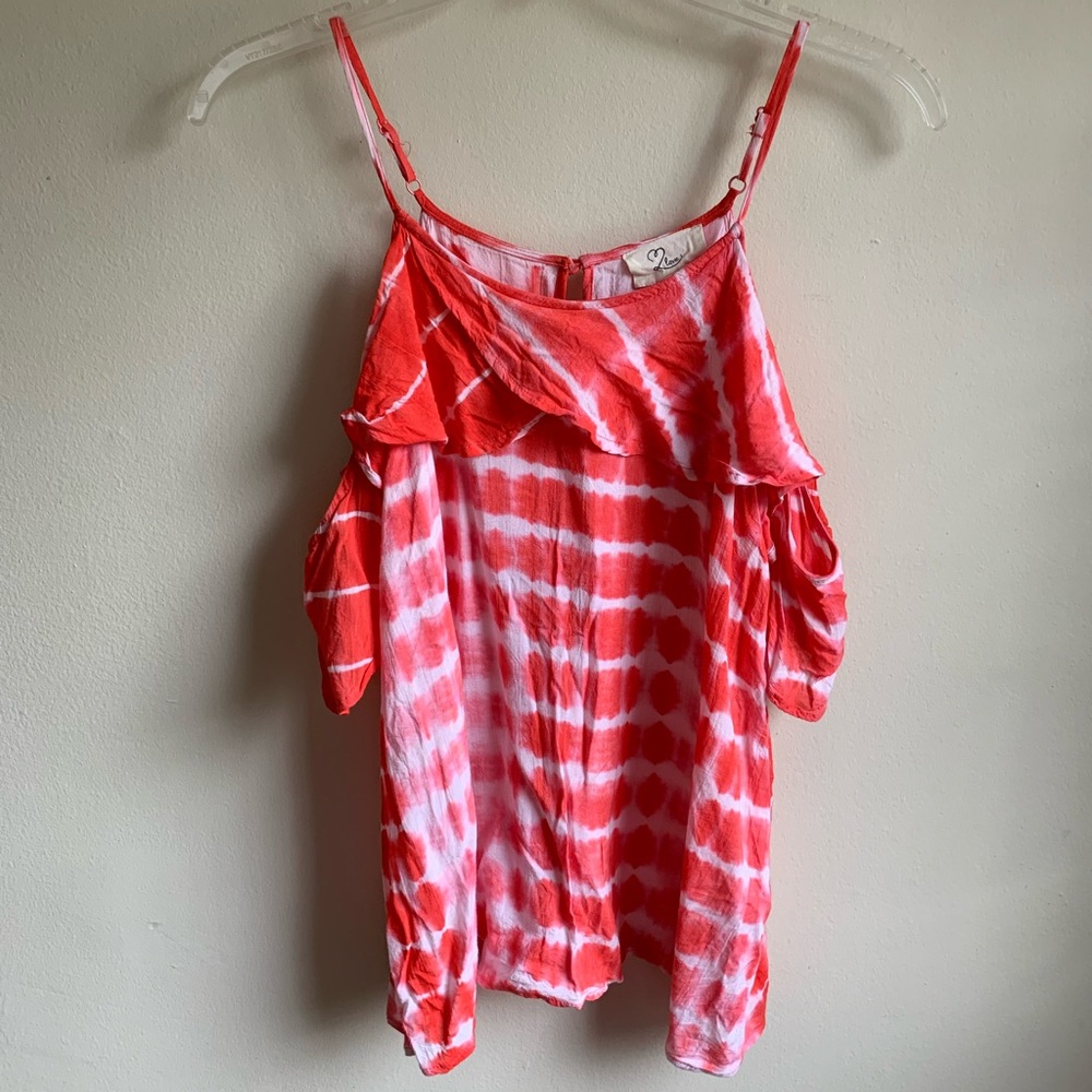 Tie dye Off the Shoulder Blouse